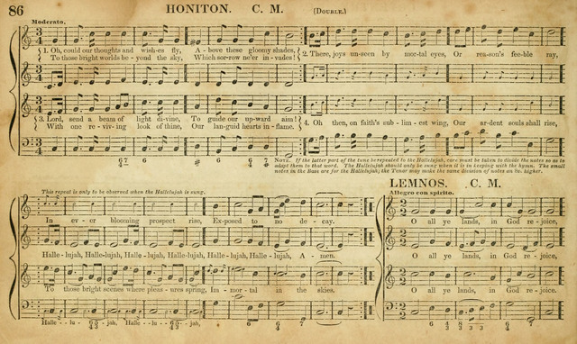 Carmina Sacra: or, Boston Collection of Church Music: comprising the most popular psalm and hymn tunes in eternal use together with a great variety of new tunes, chants, sentences, motetts... page 50