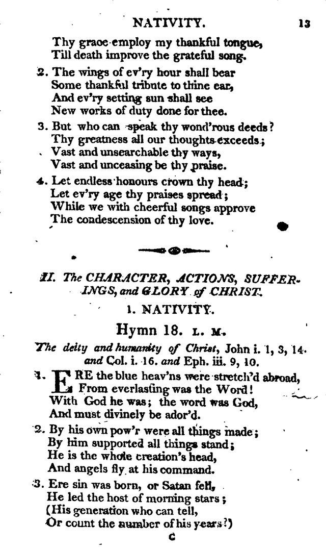 A Choice Selection of Evangelical Hymns, from various authors: for the use of the English Evangelical Lutheran Church in New York page 13