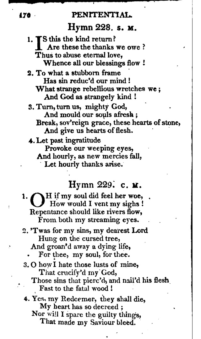 A Choice Selection of Evangelical Hymns, from various authors: for the use of the English Evangelical Lutheran Church in New York page 170