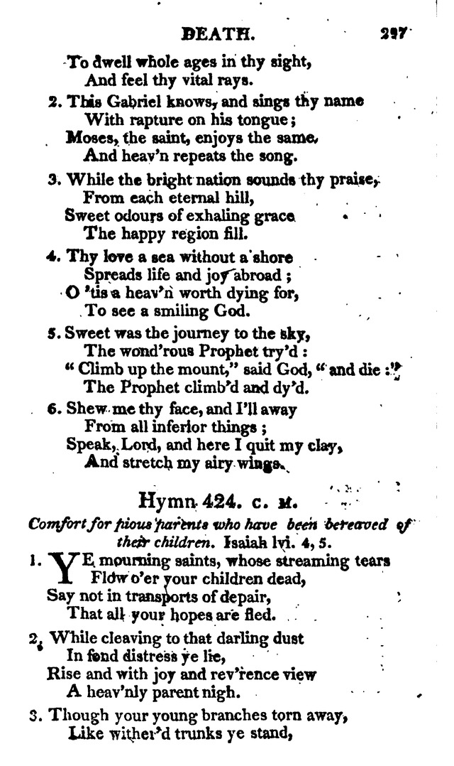 A Choice Selection of Evangelical Hymns, from various authors: for the use of the English Evangelical Lutheran Church in New York page 295