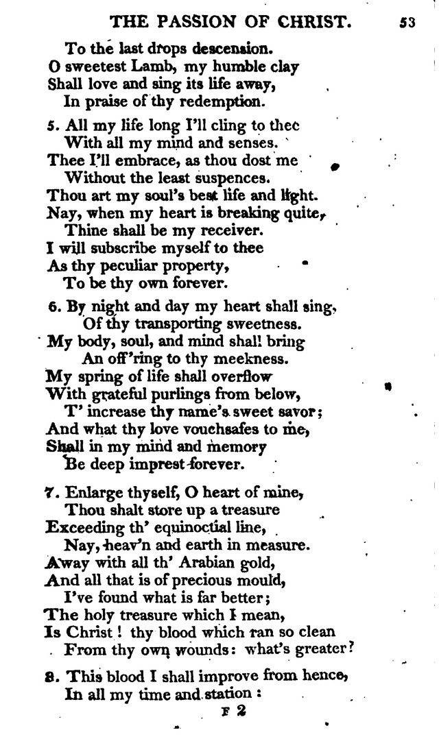 A Choice Selection of Evangelical Hymns, from various authors: for the use of the English Evangelical Lutheran Church in New York page 53