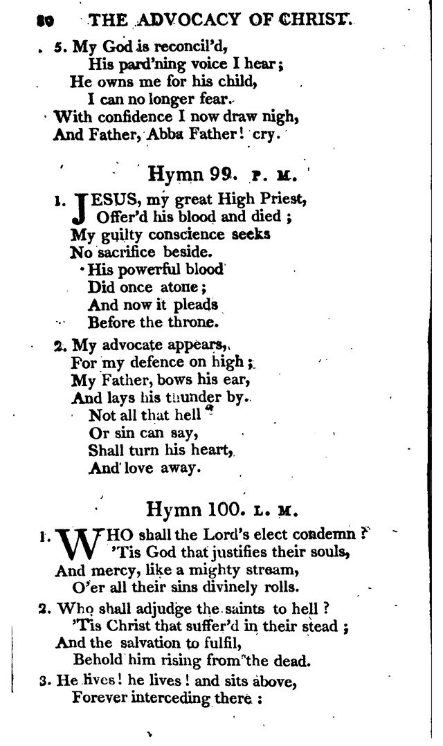 A Choice Selection of Evangelical Hymns, from various authors: for the use of the English Evangelical Lutheran Church in New York page 80