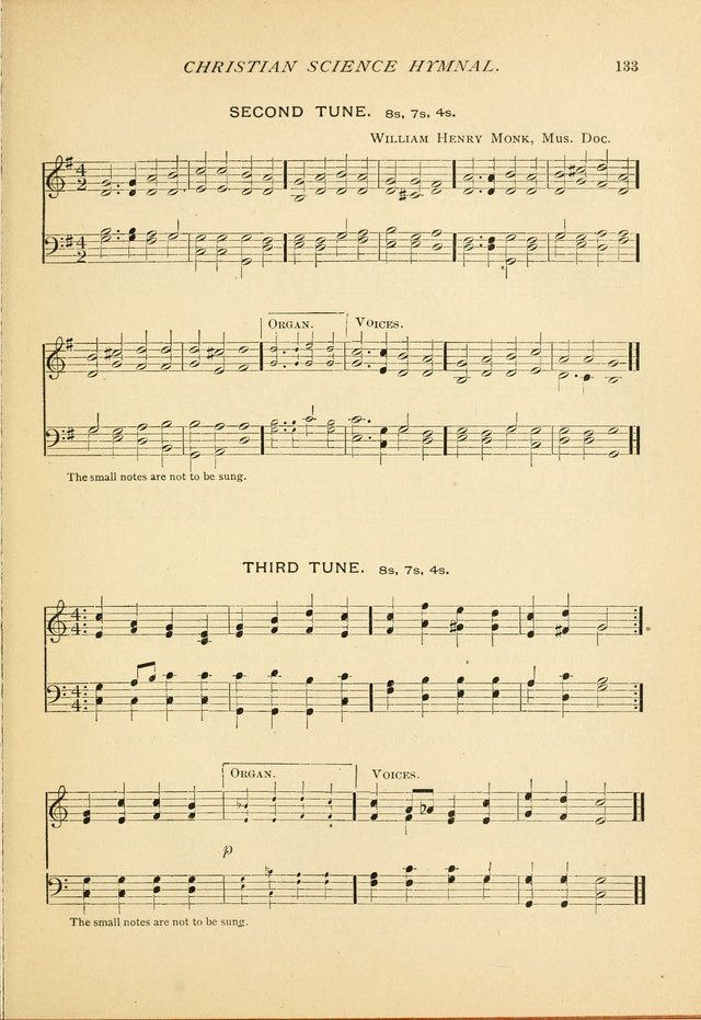 Christian Science Hymnal: a selection of spiritual songs page 133