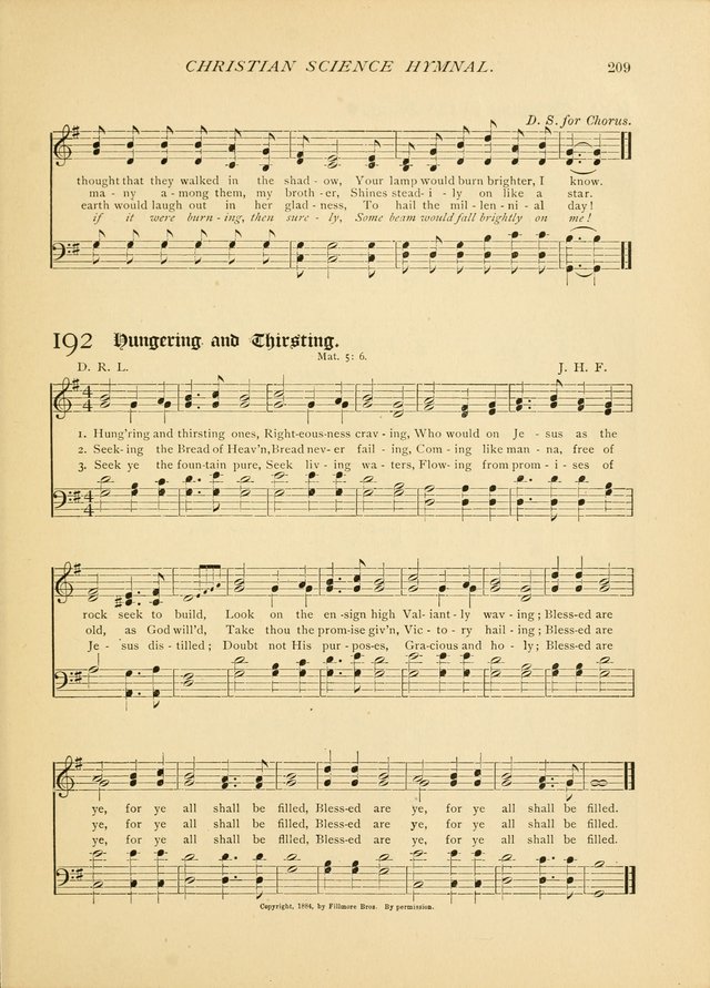 Christian Science Hymnal: a selection of spiritual songs page 211