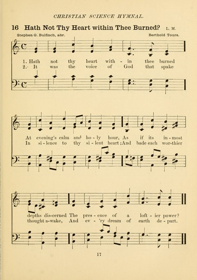 Christian Science Hymnal: a selection of spiritual songs page 26