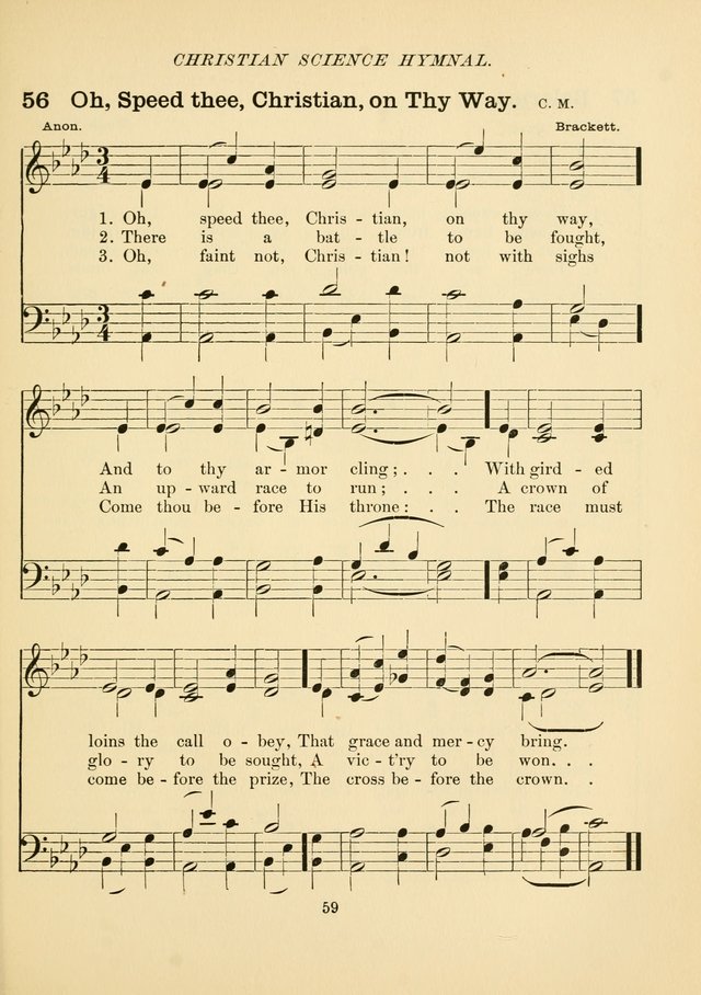 Christian Science Hymnal: a selection of spiritual songs page 68