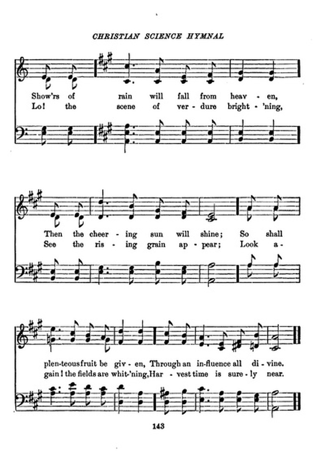 Christian Science Hymnal page 143