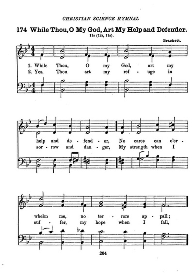 Christian Science Hymnal page 204