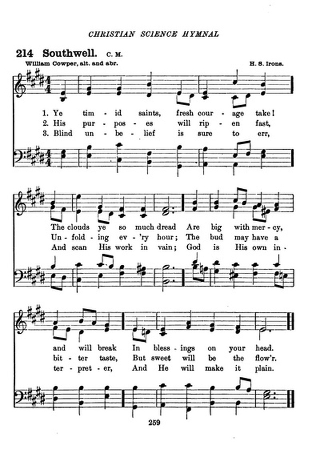 Christian Science Hymnal page 259