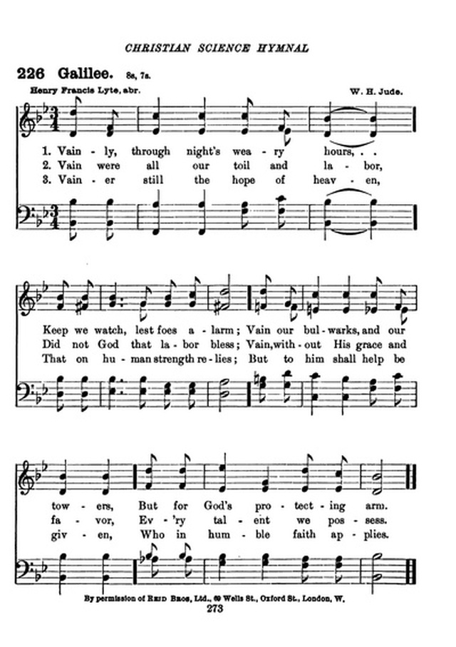 Christian Science Hymnal page 273