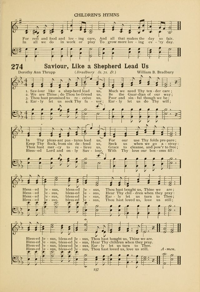 The Church School Hymnal page 237