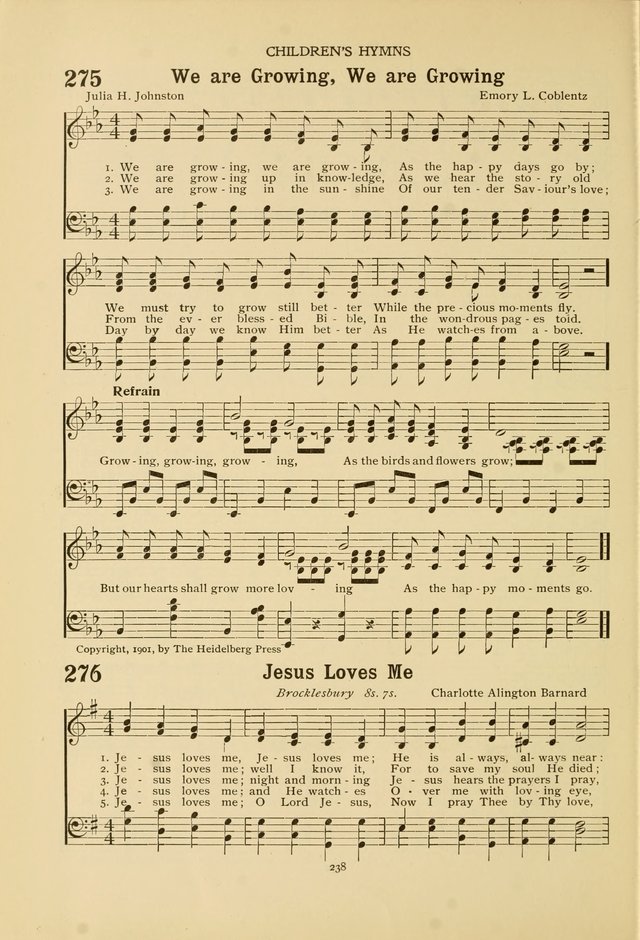 The Church School Hymnal page 238
