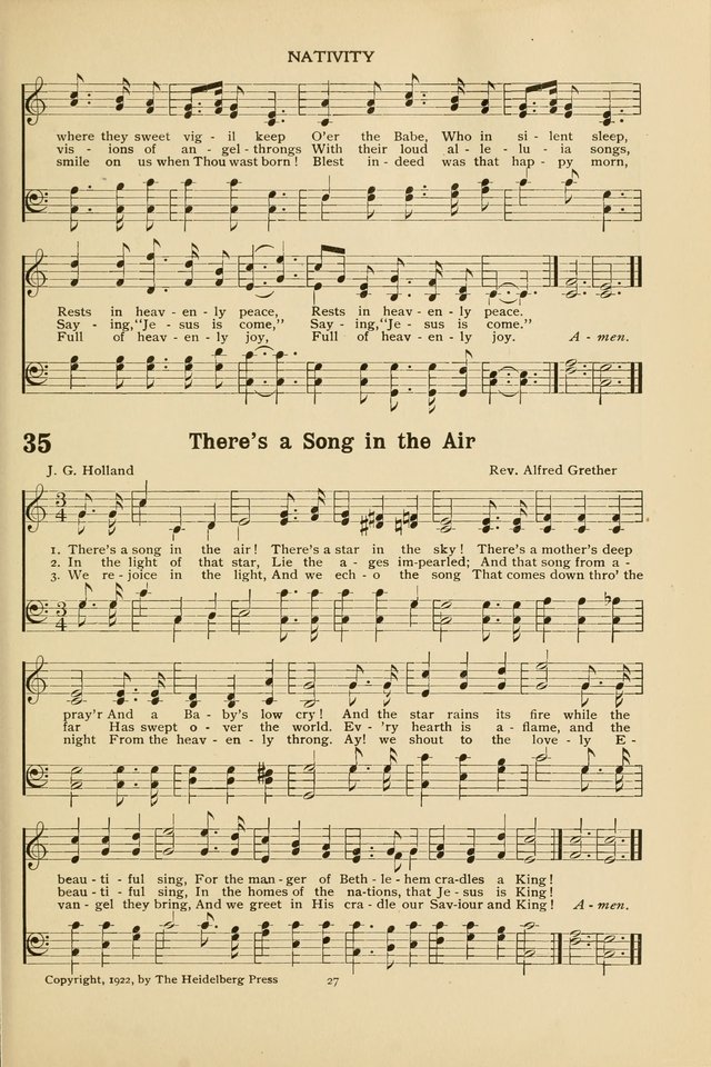 The Church School Hymnal page 27