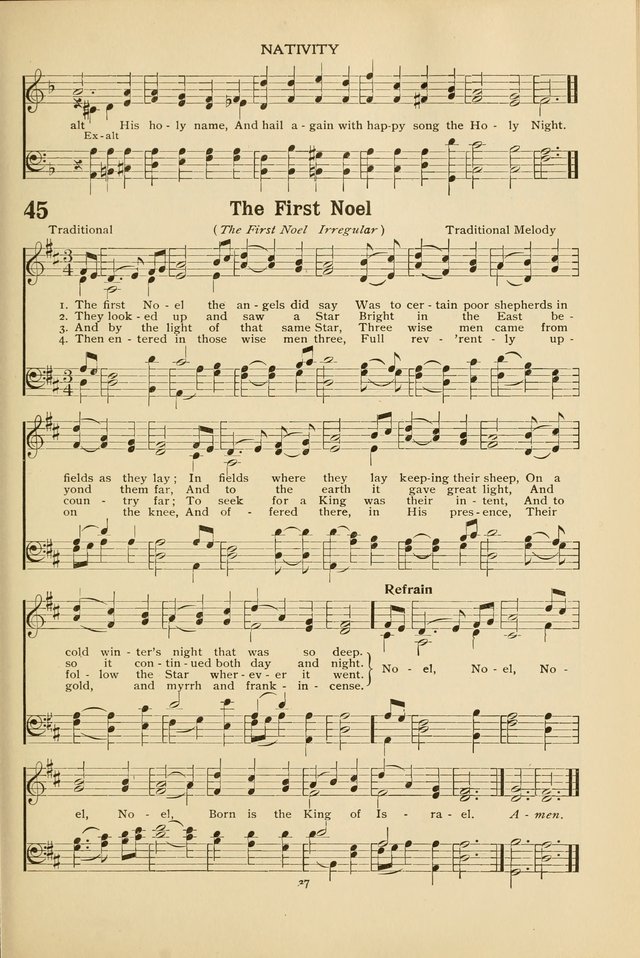 The Church School Hymnal page 37