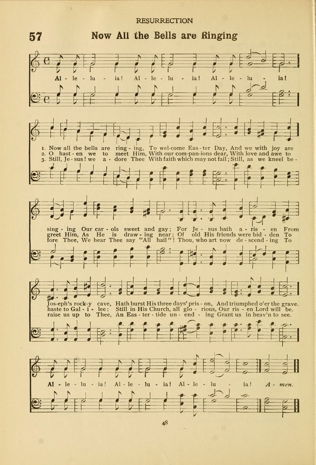 The Church School Hymnal page 48