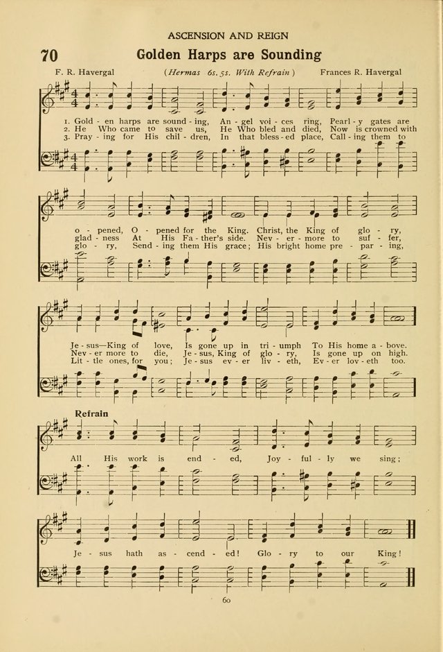 The Church School Hymnal page 60
