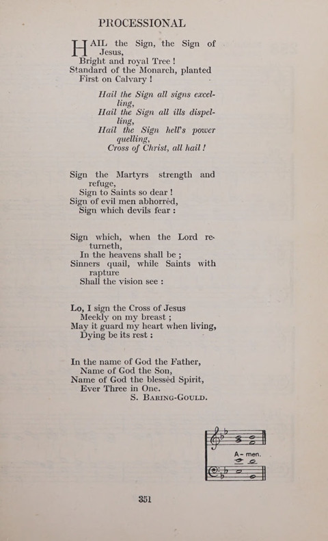 The Church and School Hymnal page 351