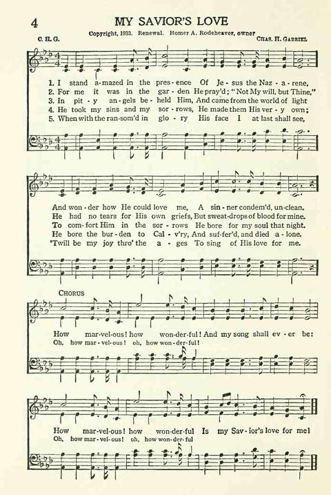 Church Service Hymns page 4