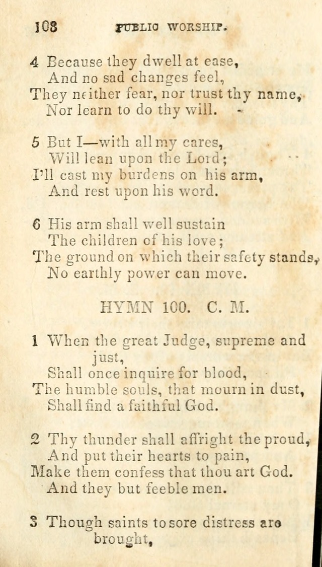 A Collection of Sacred Hymns, for the Church of Jesus Christ of Latter Day Saints page 110