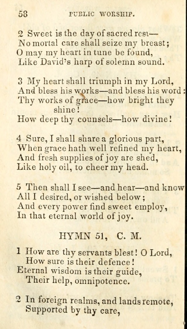 A Collection of Sacred Hymns, for the Church of Jesus Christ of Latter Day Saints page 60