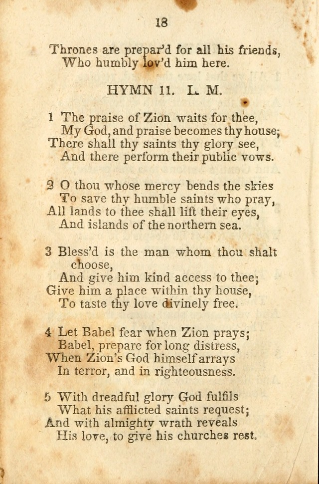 A Collection of Sacred Hymns for the Church of Jesus Christ of Latter-Day  Saints page 19