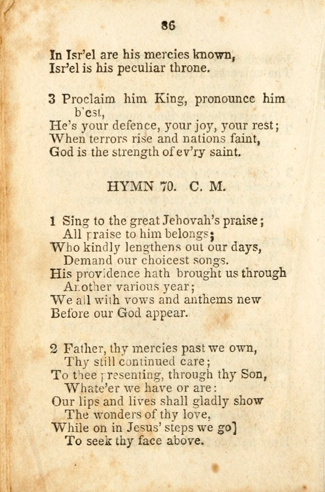 A Collection of Sacred Hymns for the Church of Jesus Christ of Latter-Day  Saints page 87