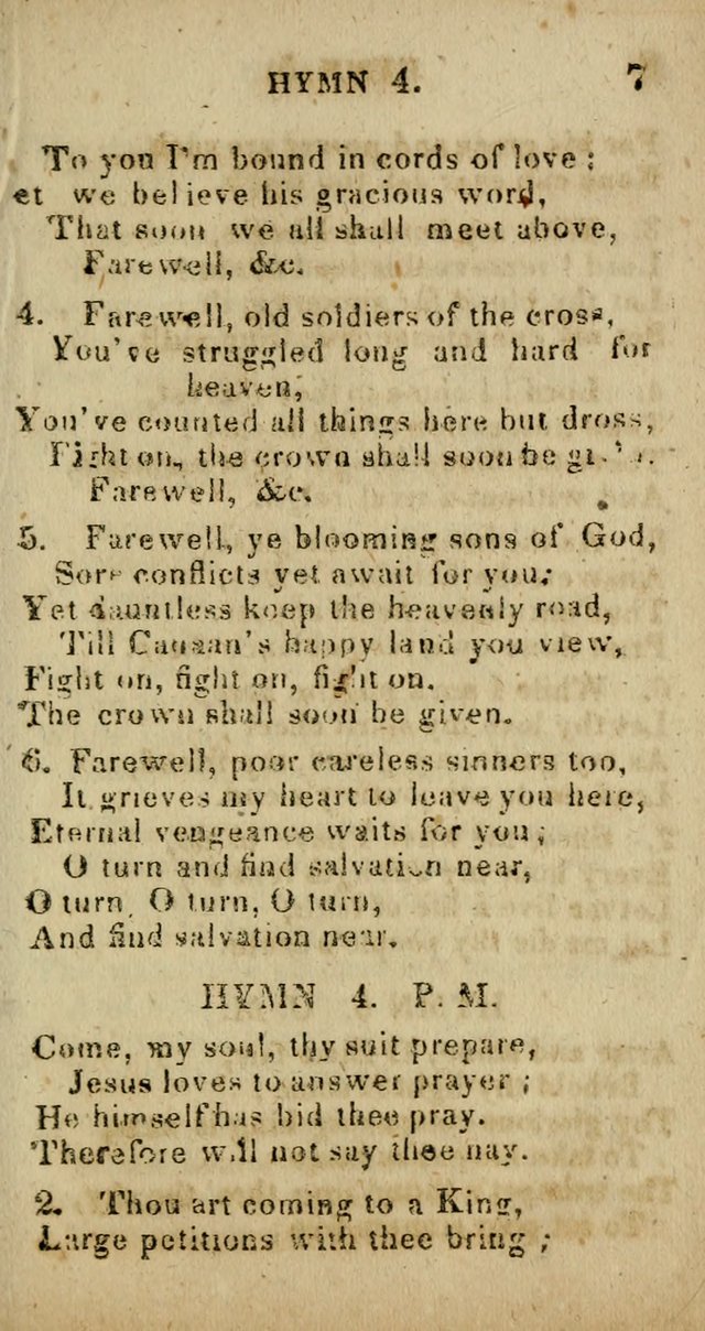 A Choice Selection of Hymns and Spiritual Songs, Designed to Aid in the Devotions of Prayer, Conference, and Camp-Meetings page 14