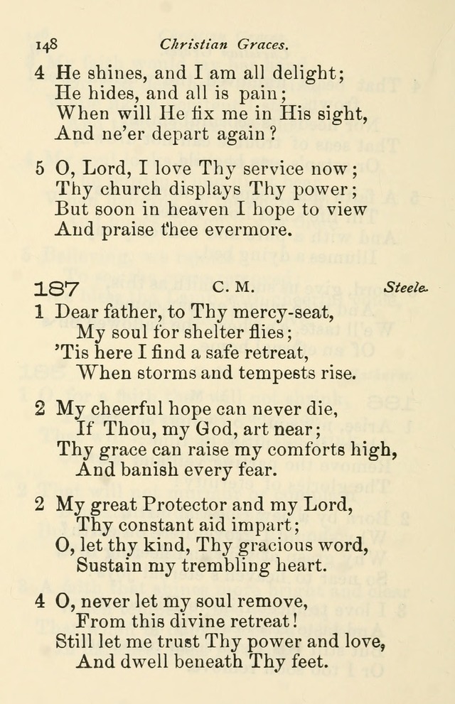 A Choice Selection of Hymns and Spiritual Songs for the use of the Baptist Church and all lovers of song page 151