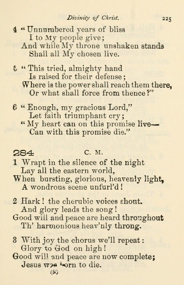 A Choice Selection of Hymns and Spiritual Songs for the use of the Baptist Church and all lovers of song page 228