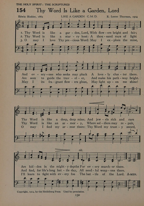 The Church School Hymnal for Youth page 130