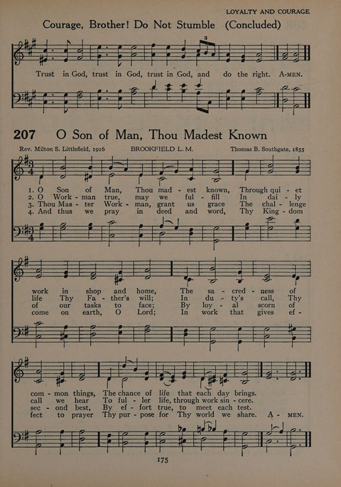 The Church School Hymnal for Youth page 175