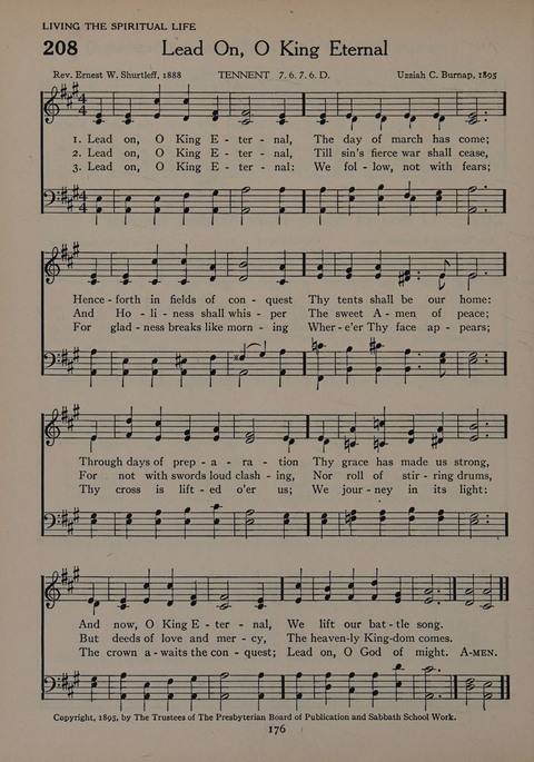 The Church School Hymnal for Youth page 176