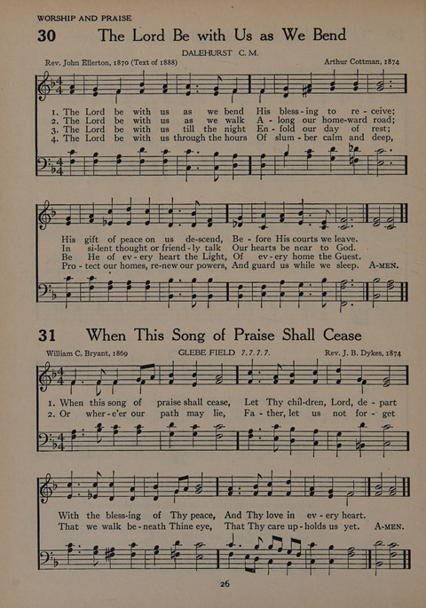 The Church School Hymnal for Youth page 26