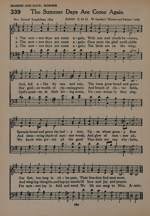 The Church School Hymnal for Youth page 282