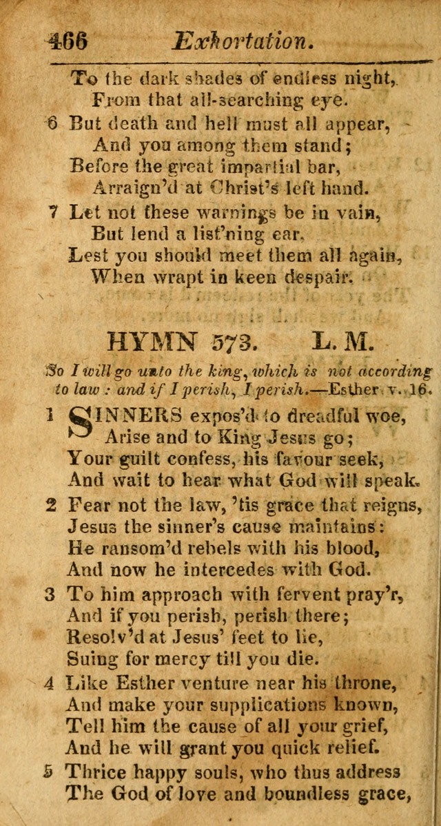 A Choice Selection of Psalms, Hymns and Spiritual Songs for the use of  Christians page 459