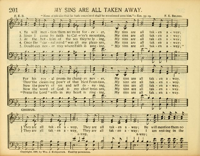 Christ in Song: for all religious services nearly one thousand best gospel hymns, new and old with responsive scripture readings (Rev. and Enl.) page 128