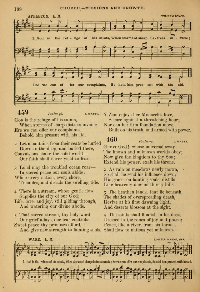 The Calvary Selection of Spiritual Songs: with music for use in social meetings. page 188