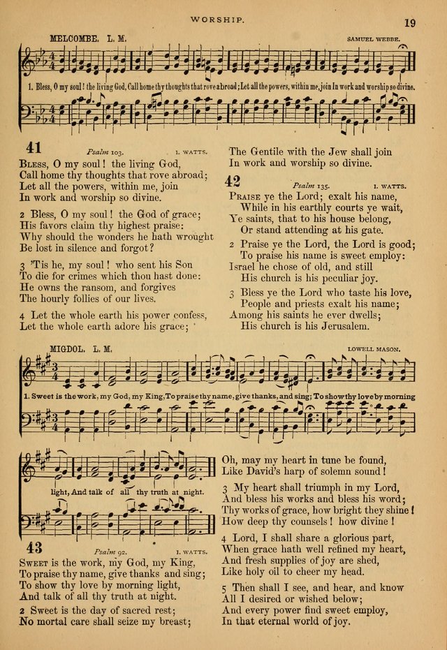 The Calvary Selection of Spiritual Songs: with music for use in social meetings. page 19
