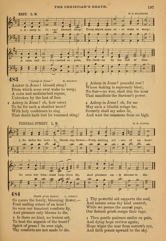 The Calvary Selection of Spiritual Songs: with music for use in social meetings. page 197