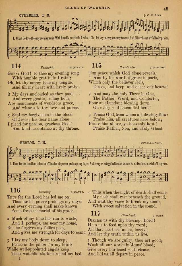 The Calvary Selection of Spiritual Songs: with music for use in social meetings. page 45