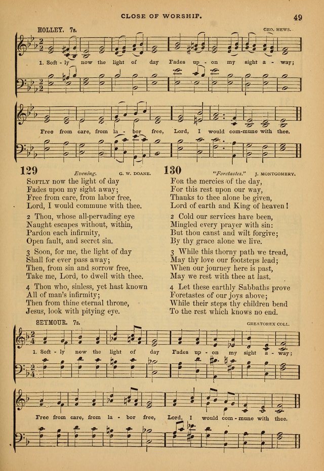 The Calvary Selection of Spiritual Songs: with music for use in social meetings. page 49