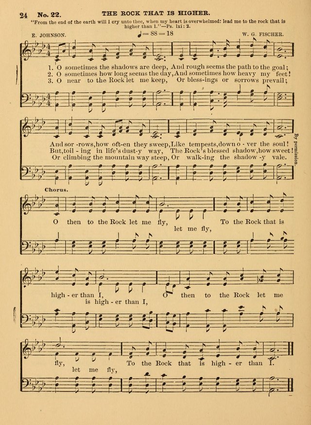 The Christian Sunday School Hymnal: a compilation of choice hymns and tunes for Sunday schools page 24