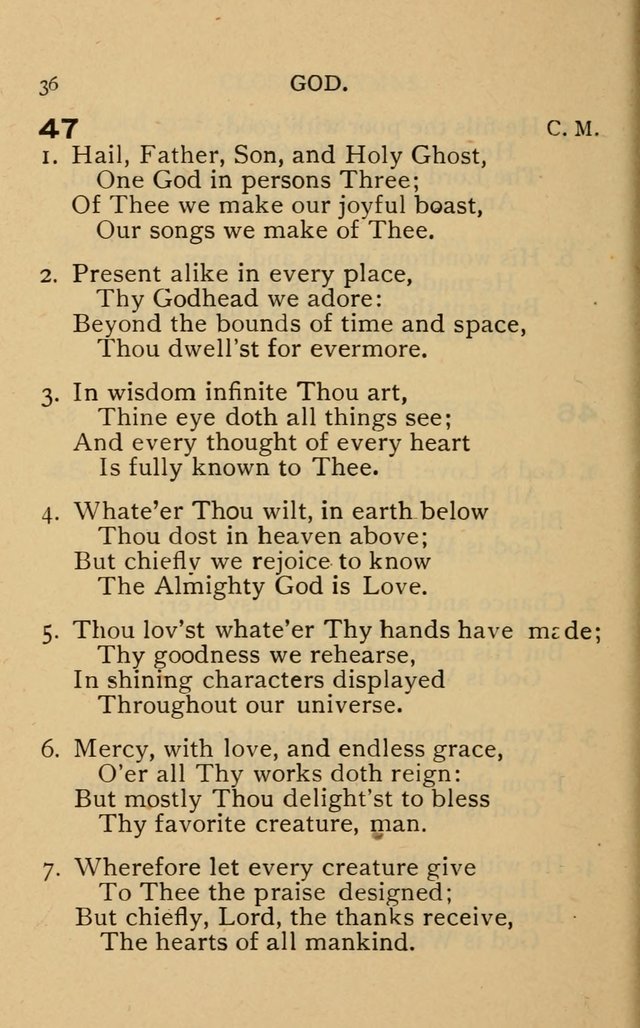 The Church and Sunday-School Hymnal page 124