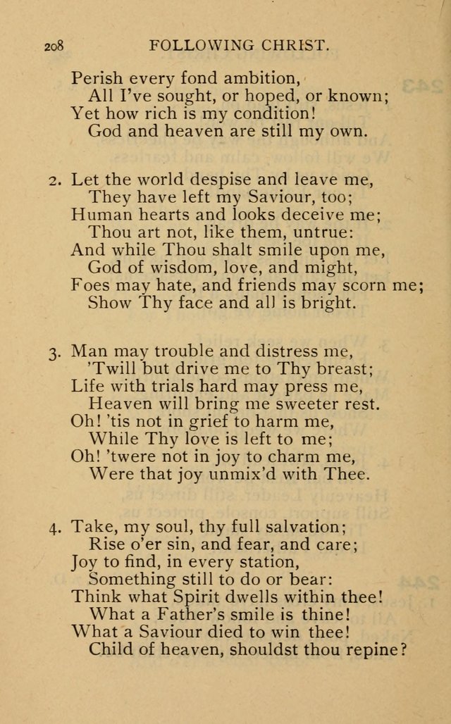 The Church and Sunday-School Hymnal page 296