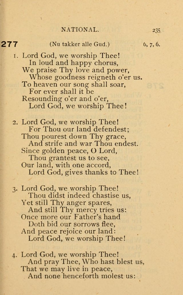 The Church and Sunday-School Hymnal page 323