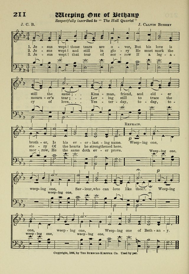 Church and Sunday School Hymnal with Supplement: a Collection of Hymns and Sacred Songs ... [with Deutscher Anhang] page 148
