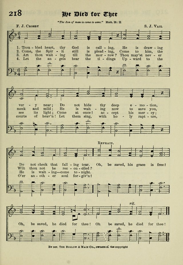Church and Sunday School Hymnal with Supplement: a Collection of Hymns and Sacred Songs ... [with Deutscher Anhang] page 153