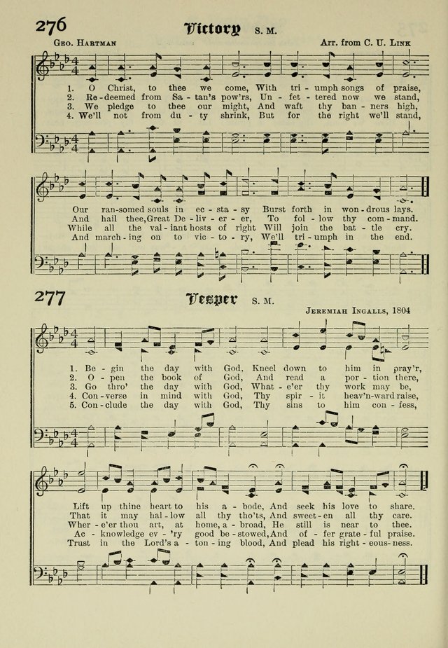 Church and Sunday School Hymnal with Supplement: a Collection of Hymns and Sacred Songs ... [with Deutscher Anhang] page 198