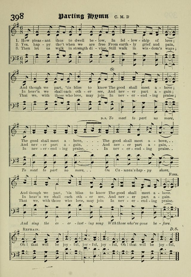 Church and Sunday School Hymnal with Supplement: a Collection of Hymns and Sacred Songs ... [with Deutscher Anhang] page 283