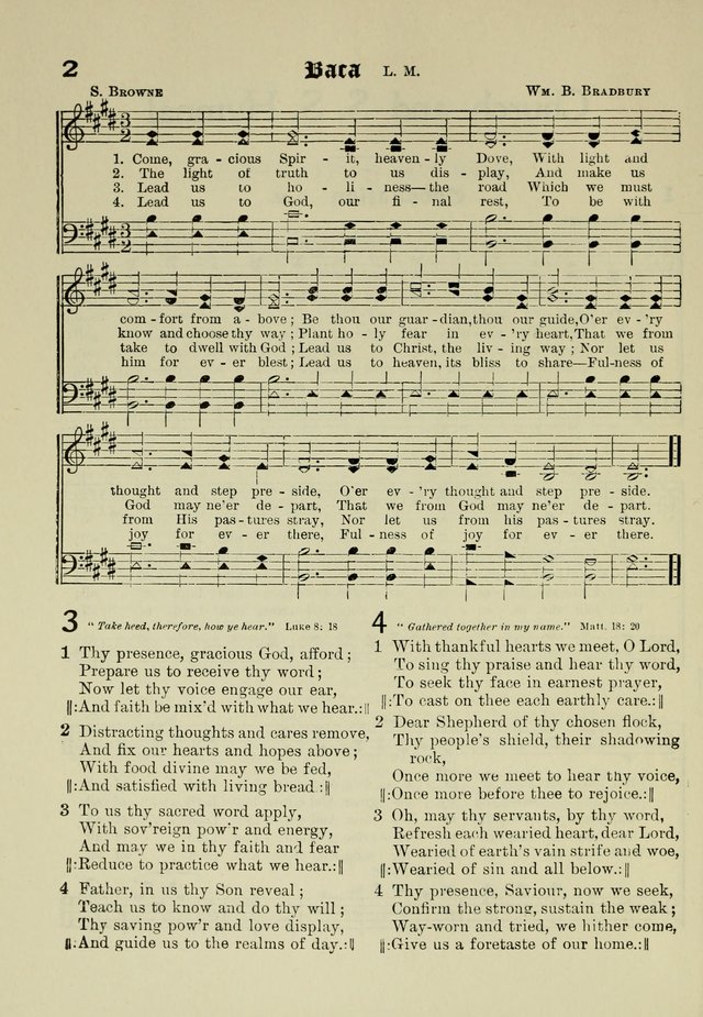 Church and Sunday School Hymnal with Supplement: a Collection of Hymns and Sacred Songs ... [with Deutscher Anhang] page 6